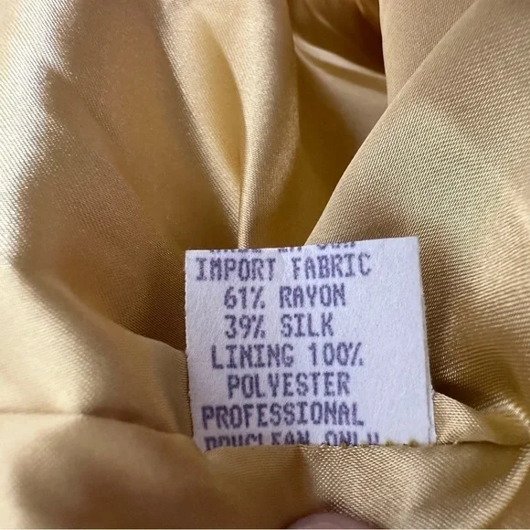 Sue Wong Womens Floral Balloon Tiered Maxi Dress Sz Small Green Gold Sleeveless - Picture 10 of 12